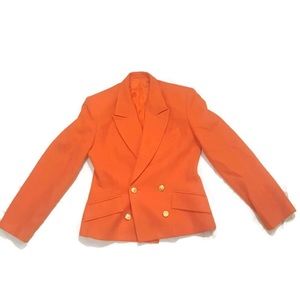 Blazer For Women Orange Mocambo Size 11